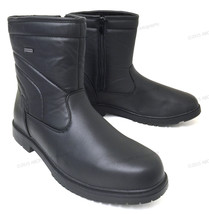 Brand New Men&#39;s Winter Boots Leather Ankle Warm Fur Lined Zipper Comfort... - $38.59 CAD+