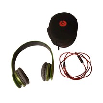 Beats by Dr. Dre Solo HD Headband Headphones Lime Green With Case And Cord - £33.67 GBP