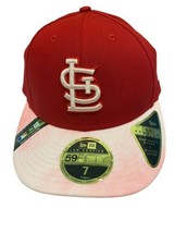 St Louis Cardinals New Era Fitted Hat Mlb Cap Size 7 Baseball Mothers Day - £16.07 GBP