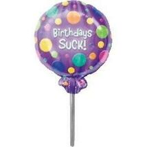 Birthdays Suck! Mylar Balloon - $2.22