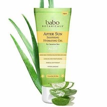 NEW Babo Botanicals After Sun Hydrating Organic Aloe Vera Gel 8 fluid ounce - $20.67