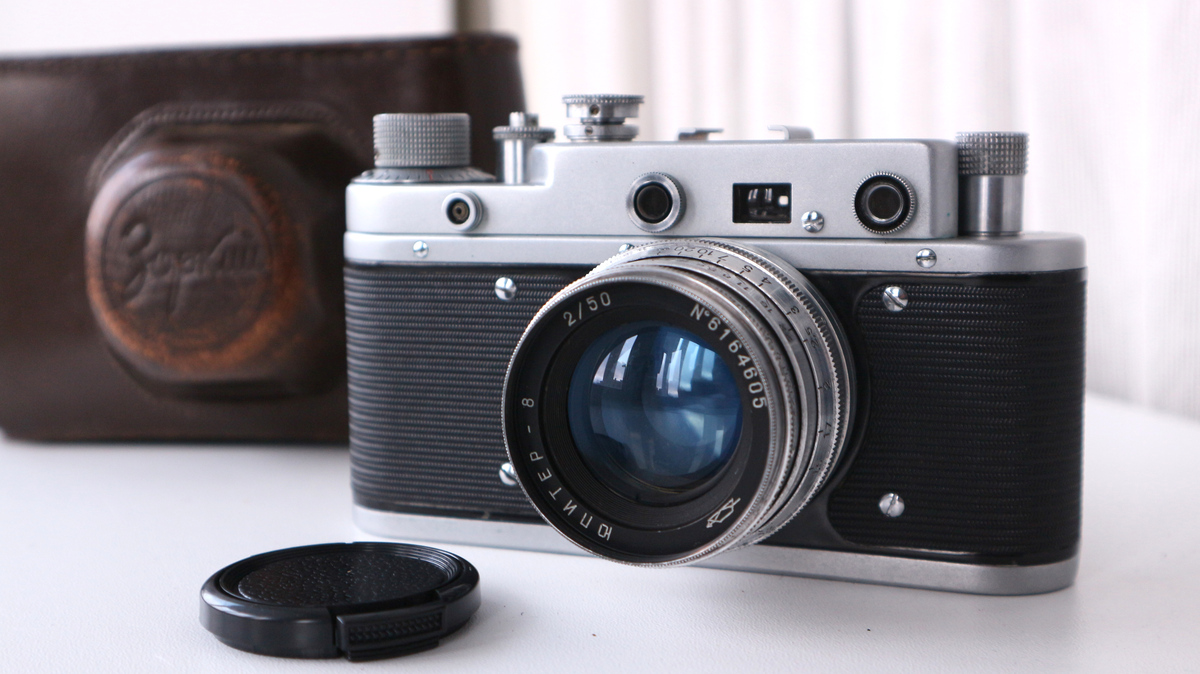 Zorki C Soviet Rangefinder Camera 35mm with Jupiter 8 2/50mm S/N
