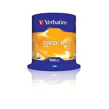 Verbatim 43549 16x DVD-R - Spindle 100 Pack  - $171.00