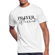 Prayer Warrior Graphic Text Style Mens T-Shirt - £19.74 GBP