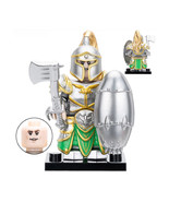 Stormwind Knight Green World Of Warcraft Wow Video Game Custom Minifigures - $157.32 MXN