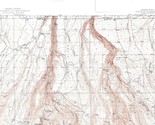 Jarbidge Quadrangle, Nevada-Idaho 1943 Map Vintage USGS 15 Minute Topogr... - $16.89