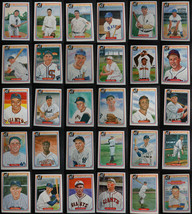 1983 Donruss Hall of Fame Heroes Baseball Cards Complete Your Set U Pick 1-44 - £1.17 GBP+