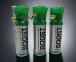 3x Boost Oxygen 95% Pure Oxygen Natural Pocket Size 3.92 Oz Each Recover - $25.57