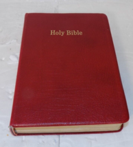 King James Holy Bible Red Letter Dictionary Concordance Nelson 1972 2856R - $12.72