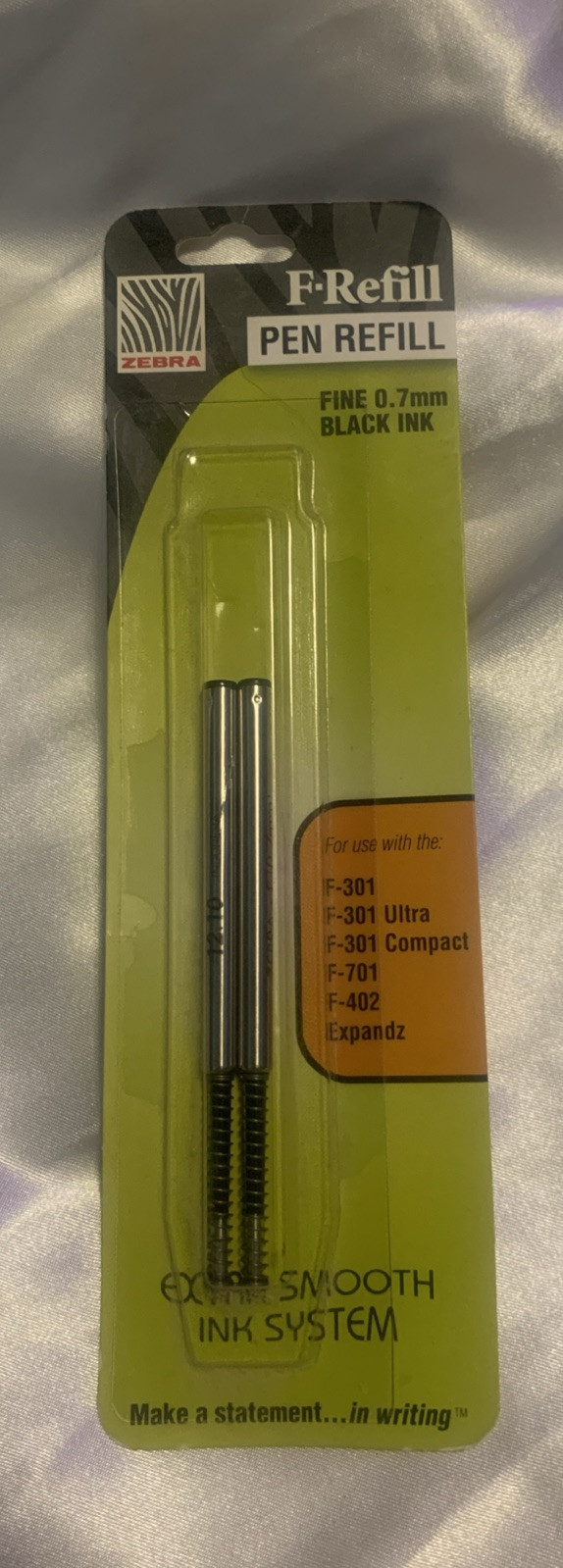 F-301 Ink Refills 2/Pkg Black - £4.46 GBP