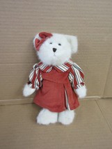 Nos Boyds Bears Annie B Fallsworth 904554 Plush Bear Red Bow B70 K - £21.18 GBP