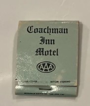 Coachman Inn Motel San Luis Obispo CA Matchbook Used - £6.96 GBP