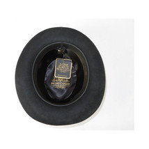 Men Bruno Capelo Dress Hat Australian Wool Homburg Godfather GF100 Black image 3