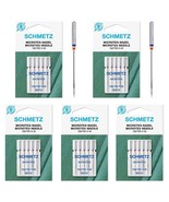 25 Schmetz Microtex Sharp Sewing Machine Needles 130/705 H-M Size 80/12 - £22.29 GBP