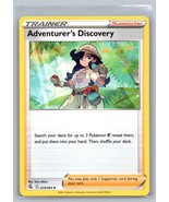 Pokemon Card SWSH08: Fusion Strike #224/264 Adventurer&#39;s Discovery - £0.77 GBP