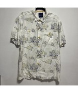 Tommy Bahama Shirt Men Extra Large Tencel Hawaii Beach floral Tree Casual - £13.65 GBP