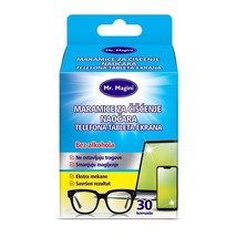4X Eyeglass phone tablet screen cleaning wipes Mr Magini 4X30/1 120 pieces - £18.32 GBP