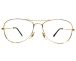 Ray-Ban Eyeglasses Frames RB3382 COCKPIT 001/58 Gold Round Full Rim 58-1... - $46.53