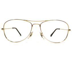 Ray-Ban Eyeglasses Frames RB3382 COCKPIT 001/58 Gold Round Full Rim 58-14-130 - £37.19 GBP
