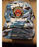 US Navy Veteran &amp; Seal on a Aqua camo ball cap - €17,36 EUR