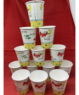 13 NEW Dr Seuss Paper Cups 1960 Copyright Party Supplies Baby Shower New... - £15.53 GBP