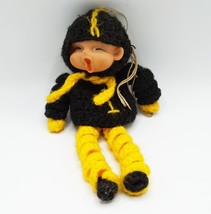 Fatto a Mano Pittsburgh Steelers Kewpie Bambola 1960&#39;s - £59.27 GBP