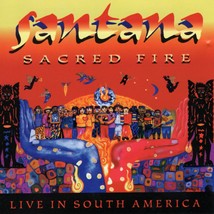 Santana Sacred Fire Banner Huge 4X4 Ft Fabric Poster Tapestry Flag Cover Art - $22.00