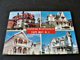 Victorian Architecture, Cape May, New Jersey - 1986 Postmarked Postcard. - £6.04 GBP