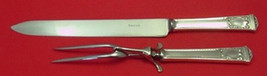 San Lorenzo by Tiffany and Co Sterling Silver Roast Carving Set 2pc HHWS - £310.33 GBP