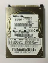 Toshiba MK8026GAX 80GB Internal 4200RPM 2.5&quot;PATA/IDE (HDD2191) Laptop Ha... - $12.55