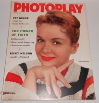 January 1958 PHOTOPLAY MAGAZINE Debbie Reynolds Cover RICKY NELSON +more - $29.69