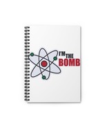 I&#39;m The Bomb, Back to School Spiral Notebook - Ruled Line - £19.22 GBP