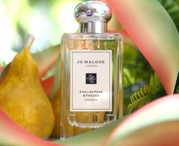 JO MALONE LONDON ENGLISH PEAR AND FREESIA COLOGNE FLUTED BOTTLE 3.4oz~10... - £75.80 GBP