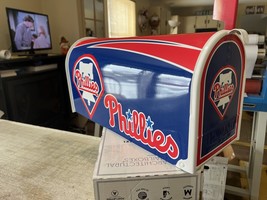 PHILADELPHIA PHILLIES CUSTOM MAILBOX~NO PAINT~NO FADING~JERSEYS~HELMETS~... - $139.00
