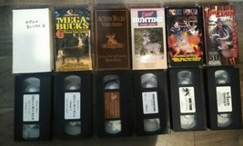 Buck - Deer Hunting Videos/More! Collection of 6 VHS tapes - Fast Shippi... - £10.03 GBP