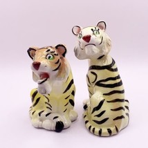 Vintage Tigers Salt &amp; Pepper Shakers Set Pair - $20.00