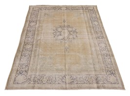 9 x 12 Antiqued Lasting Decades Handmade earth tone Lovable Rug - $2,853.72