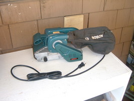 Bosch 1273dvs corded 4&quot; X 24&quot; variable speed belt sander with dust bag. ... - $279.00