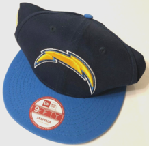 San Diego Chargers AFC Team Logo NFL Sewn Lightning Bolt Blue Cap Hat One Size - £6.19 GBP