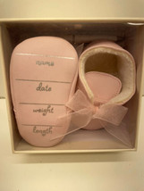 Hallmark Signature Baby Shoes Pink With Personalizing Pen - £7.61 GBP