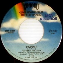 Olivia Newton-John - Suddenly / You Made Me Love You [7&quot; 45 rpm Single] Xanadu - £4.49 GBP