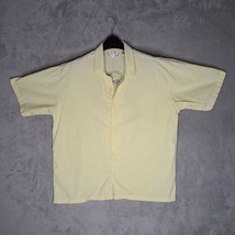 Vintage Nassau Bahamas Yellow Parrot Shirt XL Stanley Michaels Short Sleeve - £29.80 GBP