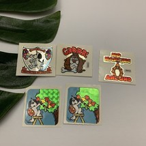 BJ Vintage 80s Metallic Stickers Lot Unidog Fall Bat Dog Small Hanging A... - $346.45 MXN