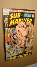 SUB-MARINER 43 *Solid* Vs MIND-QUAKE Double Size 1971 Marvel - $14.00