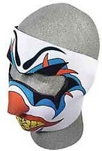 Zan Headgear Adult Full-Face Neoprene Mask Clown WNFM005 - £11.44 GBP