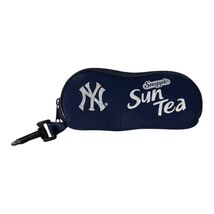 Vintage Snapple Sun Tea New York Yankees Zipper Case Clip Pouch Promo Tr... - $13.50