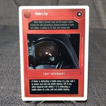 Vader&#39;s Eye - Premiere - Vader - Star Wars CCG Customizeable Card Game SWCCG - £1.19 GBP