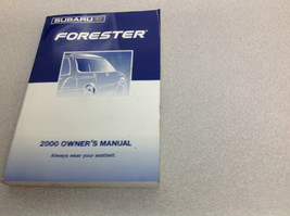 2000 Subaru Forester Operators Owner Owners Manual OEM Factory x 2000 - $44.95