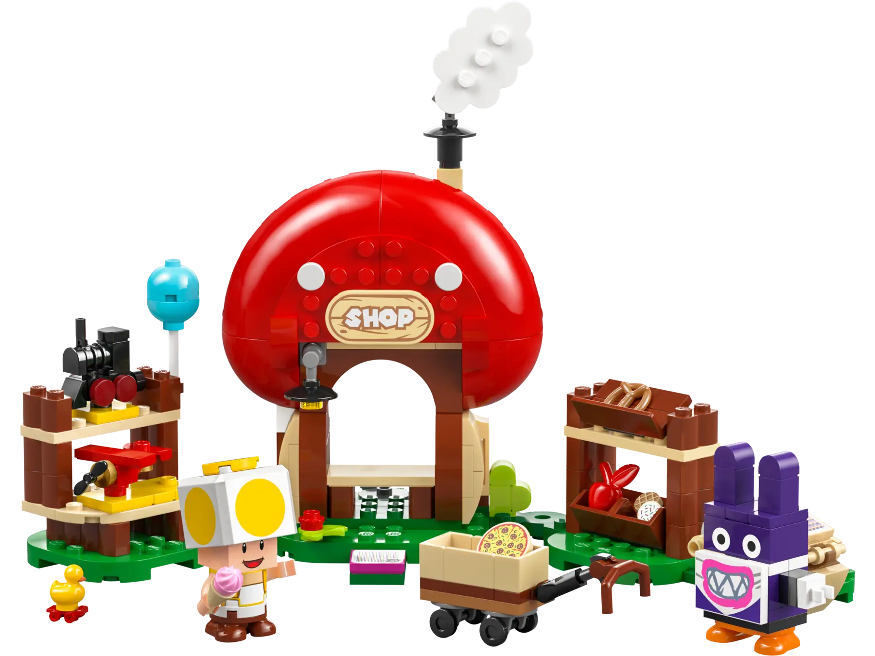 LEGO super mario 71429 Nabbit at Toad&#39;s Shop Expansion Set - $116.17 CAD