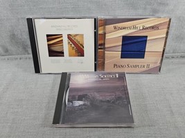 Lot of 3 Windham Hill CDs: Piano Sampler, Piano Sampler II, Winter Solstice II - £8.21 GBP